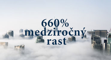 Witt& Kleim Advokátska kancelária - Medziročný rast