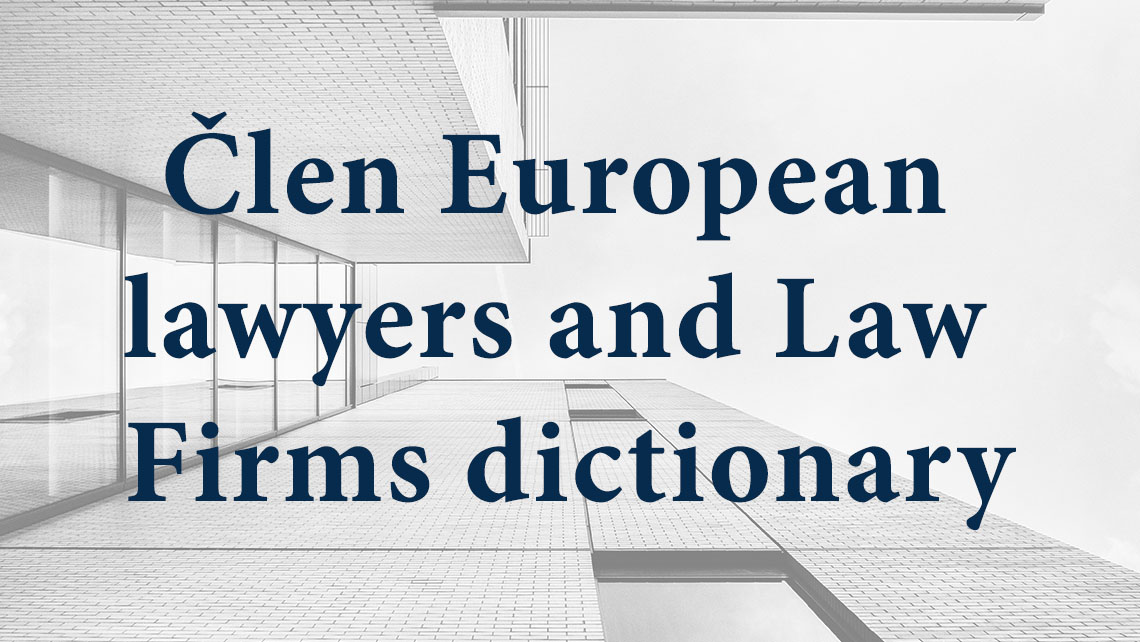Witt& Kleim Advokátska kancelária - European Lawyers, Solicitors and Law Firms Directory
